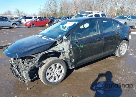 2021 Toyota Corolla Le from USA, damaged, VIN JTDEPMAE4MJ184328